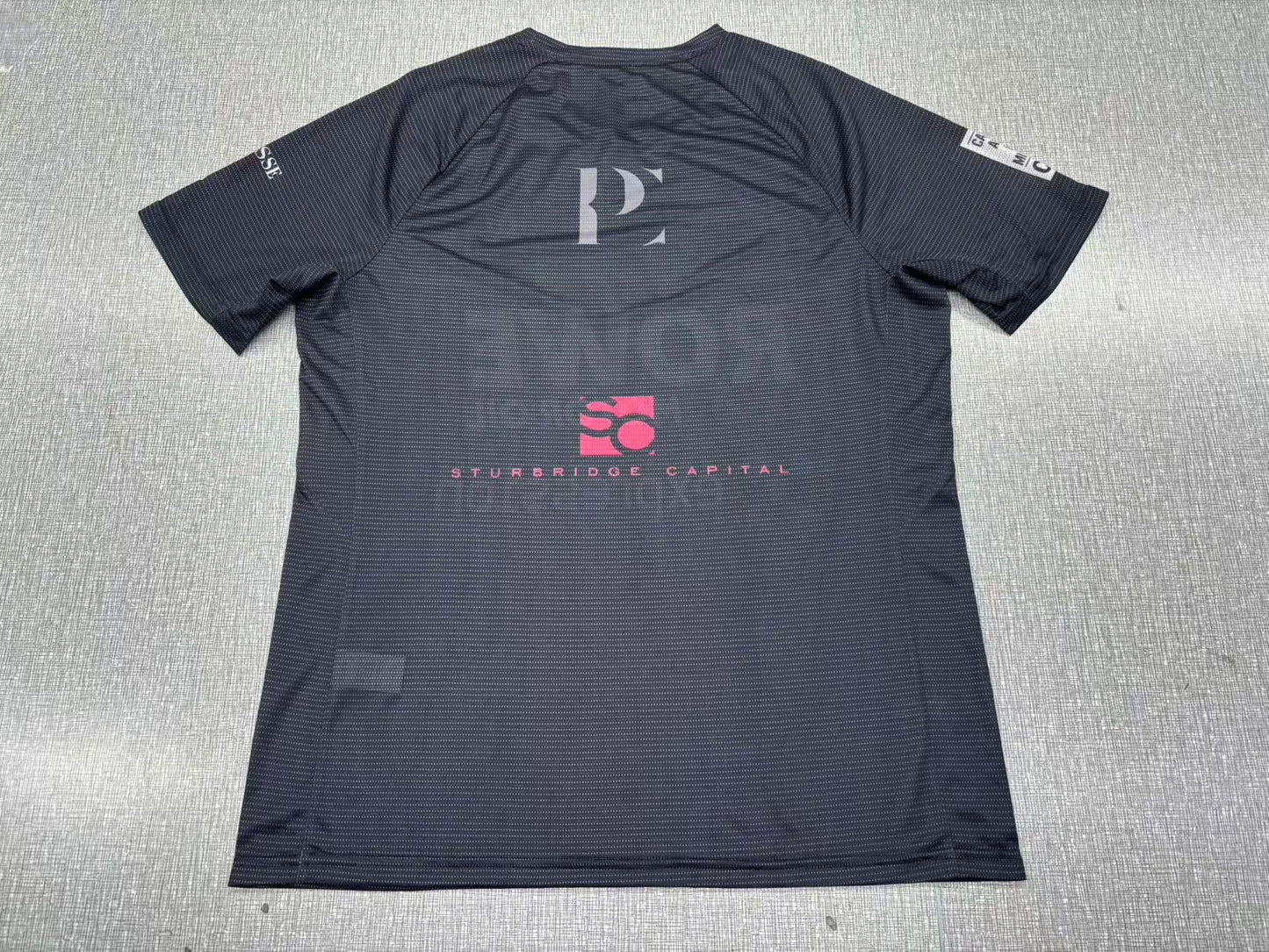 Paul Coll Signature Squash Shirt – Pro-Grade Silver Tech Fabric | Fast-Wicking & Breathable