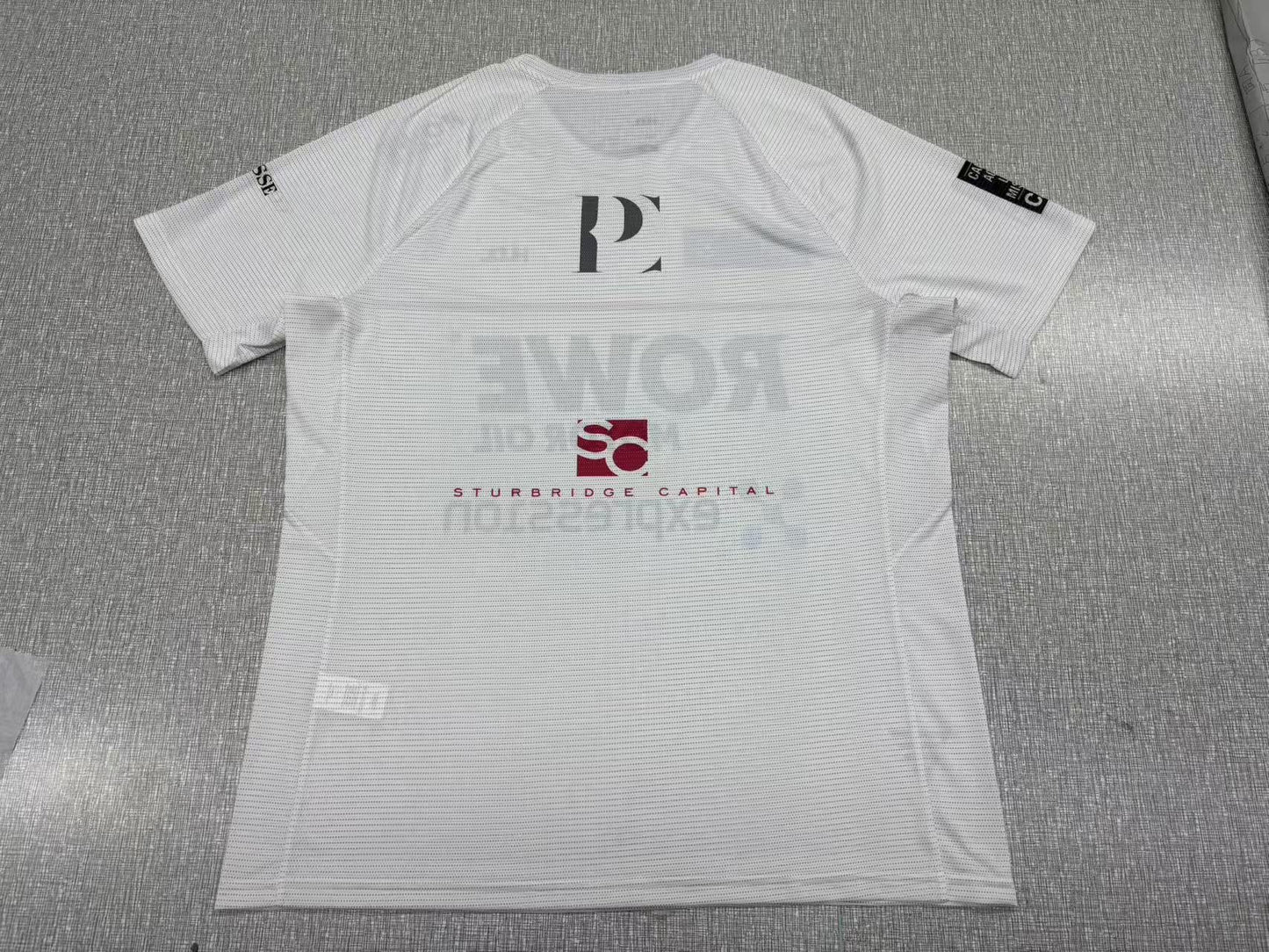 Paul Coll Signature Squash Shirt – Pro-Grade Silver Tech Fabric | Fast-Wicking & Breathable